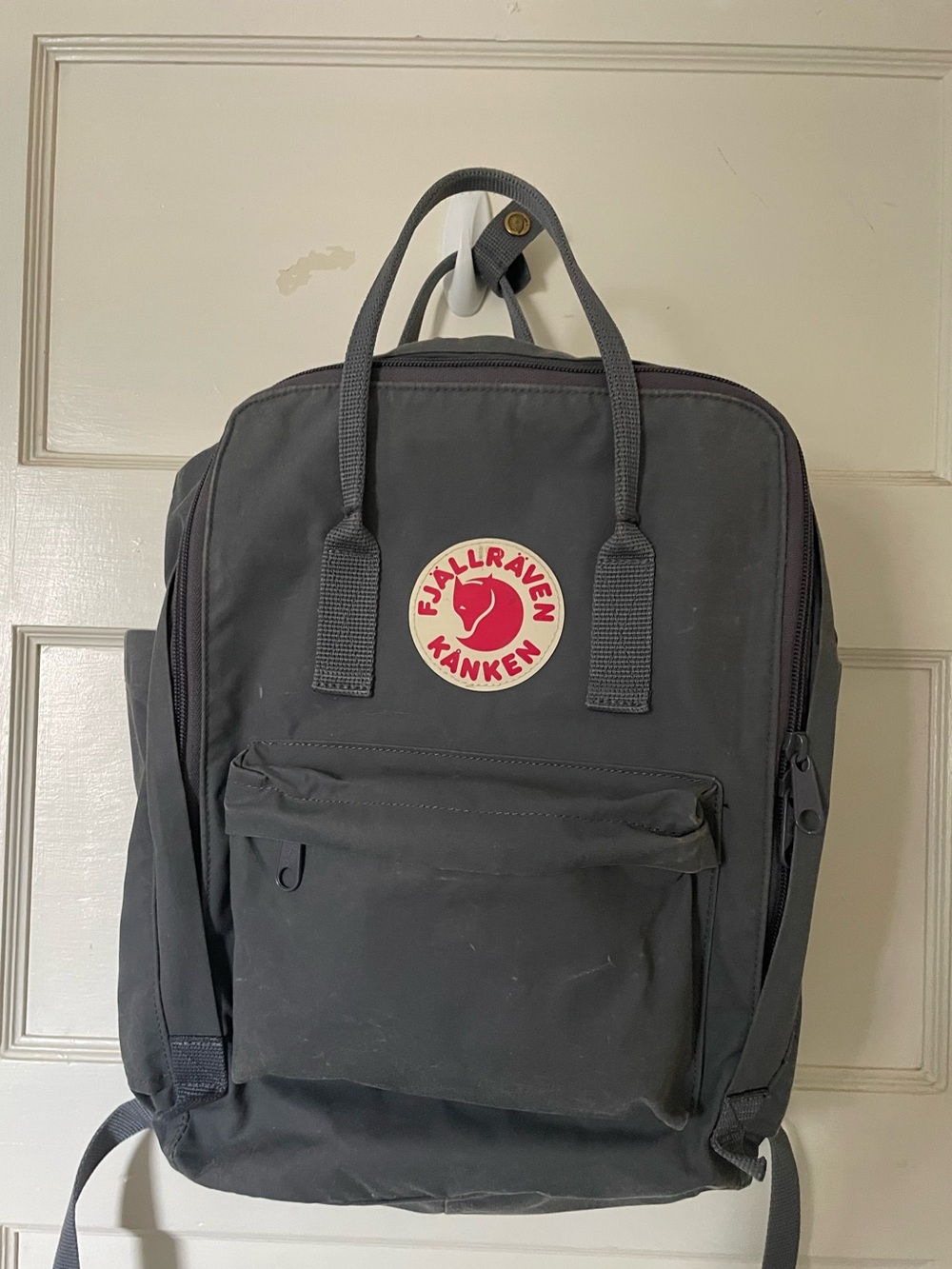 Grey Fjall Raven Backpack with Laptop Sleeve